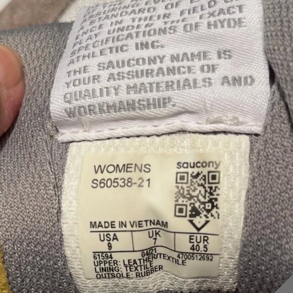 Women's Saucony Hornet Size 9 - Picture 7 of 7